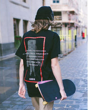 Black and Red Graphic Tee